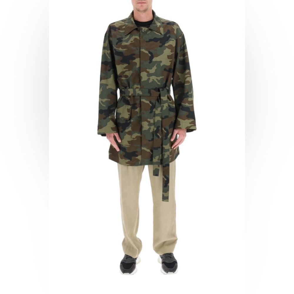 FEAR OF GOD
Green Camo Military Coat